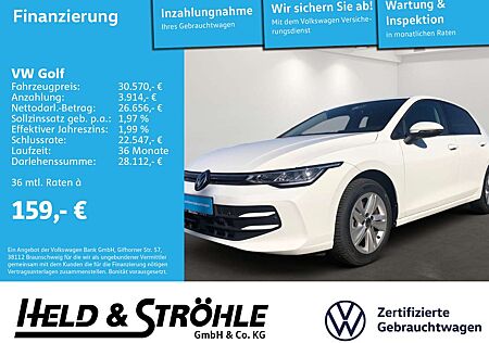 VW Golf Volkswagen Life 1.5 eTSI DSG FACELIFT LED AHK IDA HUD