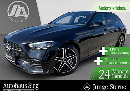 Mercedes-Benz C 220 d T AMG+MBUX+Night+Pano+LED+Kam+SOUND+Dist