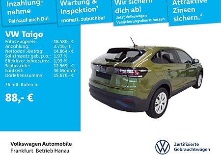 VW Taigo Volkswagen 1.0 TSI FrontAssist LED DAB+