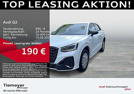 Audi Q2 30 TFSI S LINE LM18 SPORTSITZE AHK OPTIK-PKT