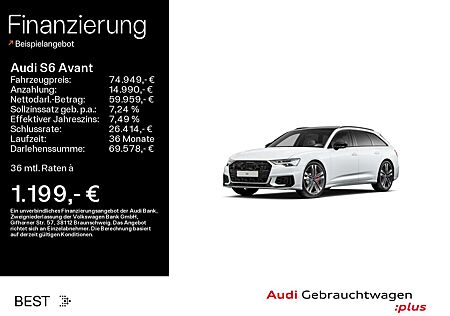 Audi S6 TDI*NAVI-PLUS*KAMERA*HUD*LUFT*AHK*PANO*