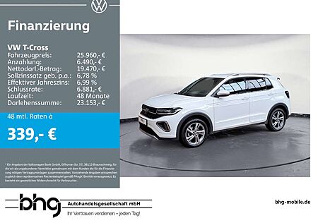 VW T-Cross Volkswagen R-Line 1.5 l TSI ACT OPF *AHK*NAVI*EINPA