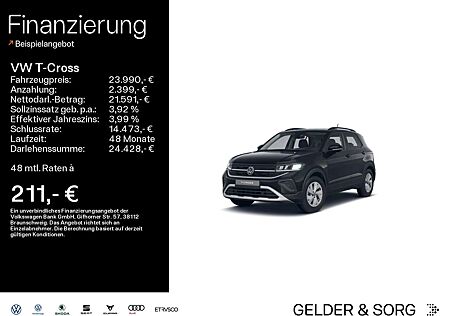 VW T-Cross Volkswagen Life 1.0 TSI RFK*LED*AHK*Digital*Navi