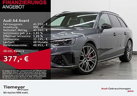 Audi A4 40 TFSI Q 2x S LINE LM19 KAMERA NAVI+ V