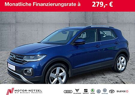 VW T-Cross Volkswagen 1.0TSI STYLE LED+NAVI+KAMERA+SITZHEIZUNG