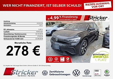 VW ID.5 Volkswagen Pro Performance 150/77 278,-ohne Anzahlung Navi A