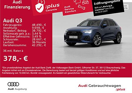 Audi Q3 40 TFSI qu. *2x S line*MATRIX*AHK*ACC*8-fach*