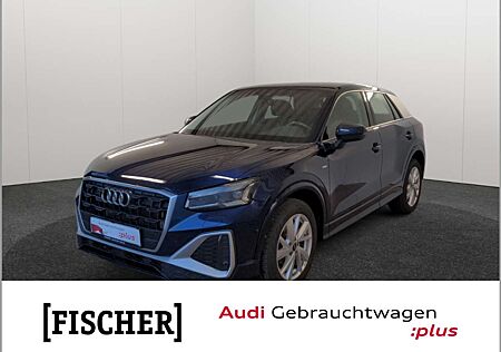 Audi Q2 35TFSI S line Matrix AHK Navi SHZ Rear View ACC