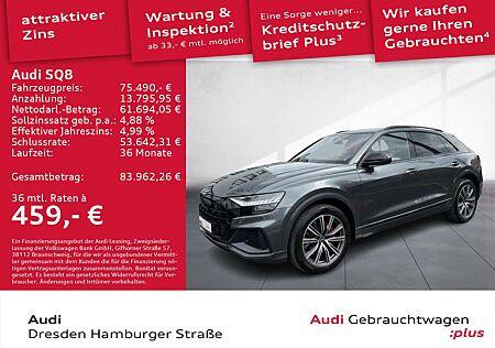 Audi SQ8 4.0TFSI quat. Matrix Pano Standhz. B&O Leder