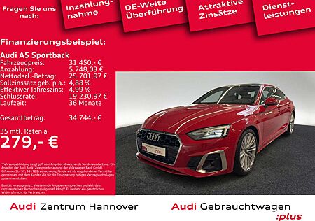 Audi A5 35 TFSI S line Pano Kamera Leder Na