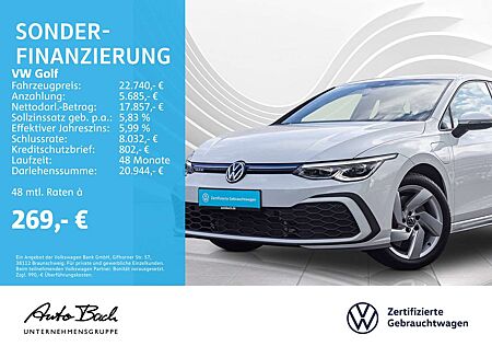 VW Golf GTE Volkswagen VIII GTE 1.4 TSI DSG eHybrid, Navi, LED, Ap