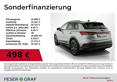 Audi Q4 e-tron 35 e-tron S line Int/Matrix/Navi/360 Kamera/HuD/AC