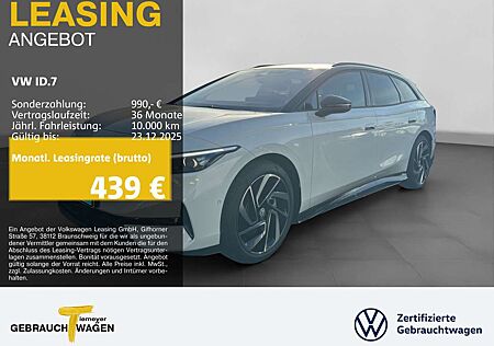 VW ID.7 Volkswagen Tourer PRO S BLACK AHK 360° DCC IQ.LIGHT WÄ