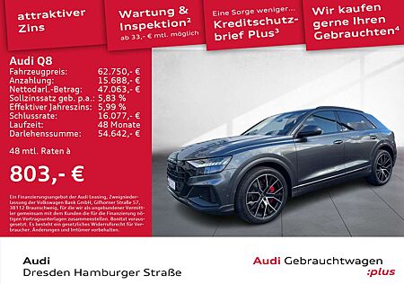 Audi Q8 55 TFSI e quattro S line Matrix Leder