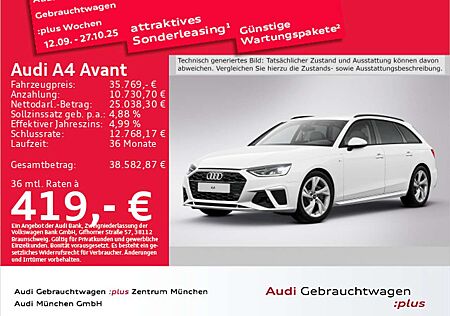 Audi A4 40 TDI S tronic S line Navi+/Kamera/LED