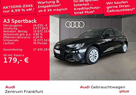 Audi A3 40 TFSI e S tronic Navi Tempomat DA