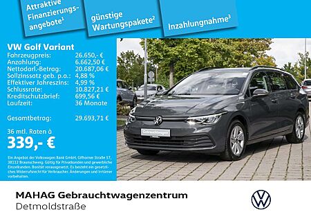 VW Golf Variant Volkswagen Golf VIII Variant 2.0 TDI LIFE Navi LED RearView