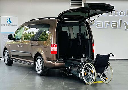 VW Caddy Volkswagen Maxi DSG Behindertengerecht-Rampe + Sitz