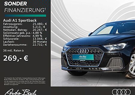 Audi A1 advanced 25TFSI LED virtual EPH DAB