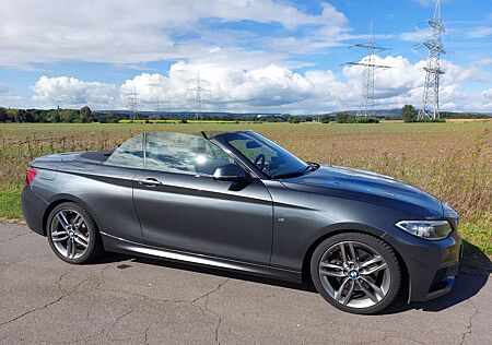BMW 228 i Cabrio-M Sport -Aut.-Leder-H&K-Vollausstattung!!