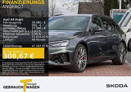 Audi A4 40 TFSI Q 2x S LINE OPS+ MATRIX AHK LM1