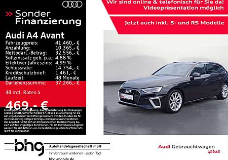 Audi A4 35 TFSI S tronic S line Assist Stadt+To