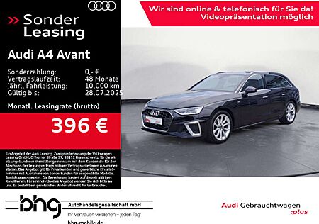 Audi A4 35 TFSI S tronic S line Assist Stadt+To