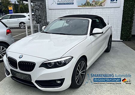 BMW 220i 220 Sportline Cabrio| 1.Hand| Dakota