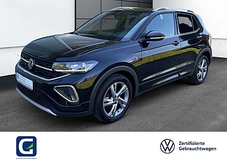 VW T-Cross Volkswagen 1.5 TSI R-Line *DSG*LED*AHK*NAVI*DAB+REAR VIEW*SHZ