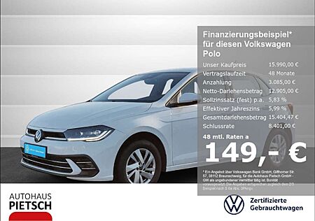 VW Polo Volkswagen 1.0 TSI Style Navi VC LED ACC