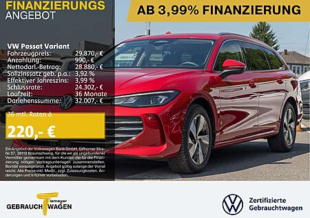 VW Passat Variant Volkswagen 1.5 TSI DSG BUSINESS AHK NAVI SIT