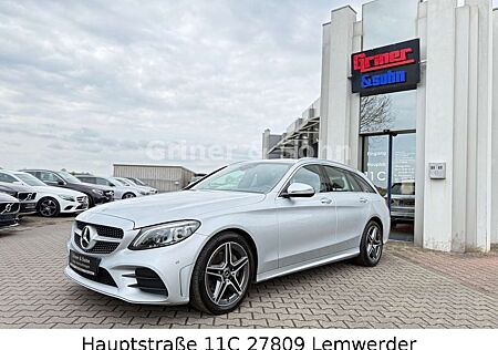 Mercedes-Benz C 220 d T-M,AMG,Keyless,R-Kam,Distr,Leder,Memory