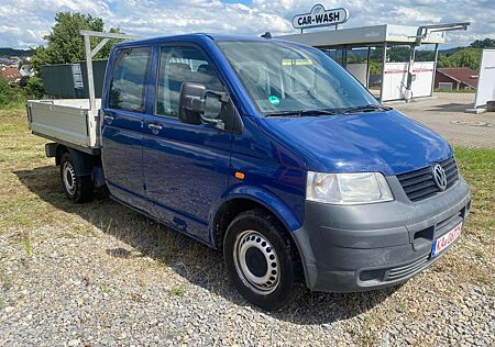 VW T5 Transporter Volkswagen 1.9 TDI Pritsche DoKa *Klima*Standheizung*Kamera