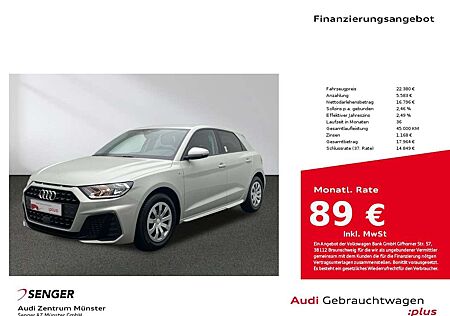 Audi A1 Sportback 25 TFSI S line MMI Spurhalteassi.