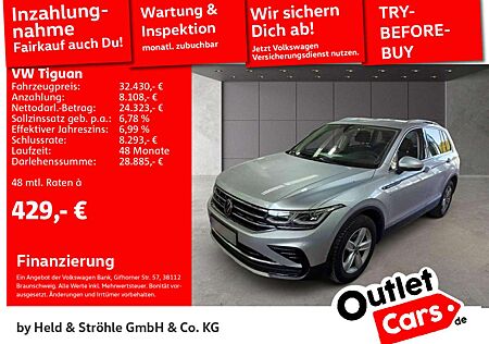VW Tiguan Volkswagen Elegance 2.0 TDI DSG AHK AREA-VIEW MATRIX