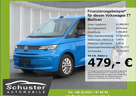 VW T7 Multivan Volkswagen DISPO 2.0TDI*DSG AHK LED R-Kam Navi