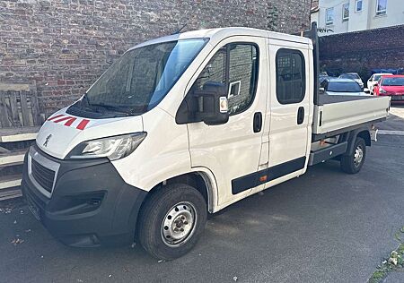 Peugeot Boxer Doka Pritsche L3 140 PS BlueHDi*7-Sitzer*