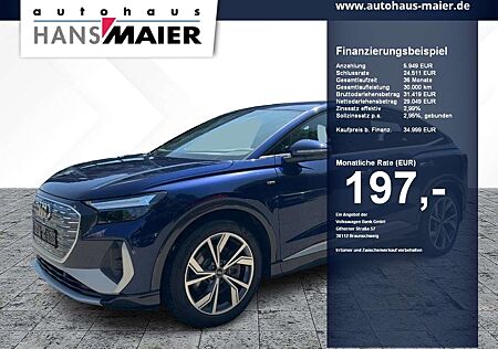 Audi Q4 e-tron Sportback S Line AHK ACC Navi SH LM 20