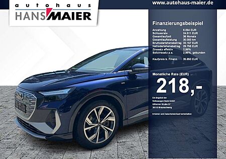 Audi Q4 e-tron Sportback S Line AHK ACC Navi SH LM 20