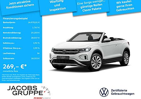 VW T-Roc Volkswagen Cab. 1.0 TSI CAM*SHZ*LED Style