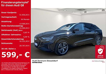 Audi Q8 55 TFSI e quattro HDMATRIX PANO RFK 21ZOLL