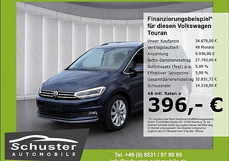 VW Touran Volkswagen Highline 7-Sitze TDI*DSG AHK LED ACC Navi