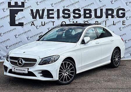 Mercedes-Benz C 200 d AMG|PANO|MULTIBEAM|VIRTUELTACHO|BURMESTE