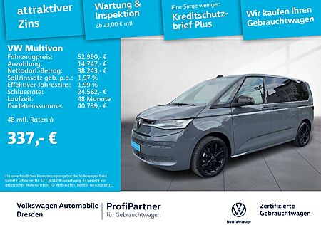 VW T7 Multivan Volkswagen Life IQ-LED NAV ACC PANO APP AHZV