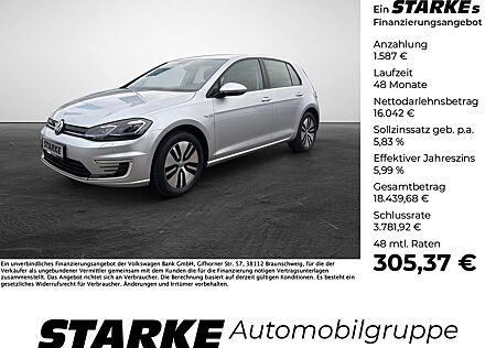 VW e-Golf Volkswagen Comfortline