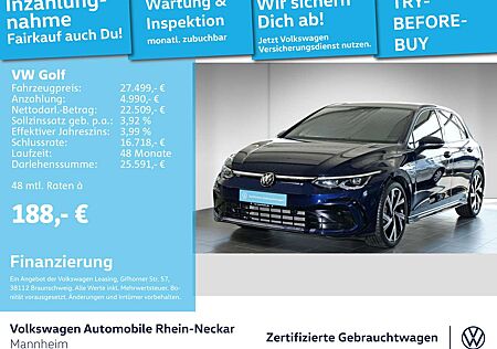 VW Golf Volkswagen VIII 1.5 eTSI R-Line DSG Harman Kardon AHK