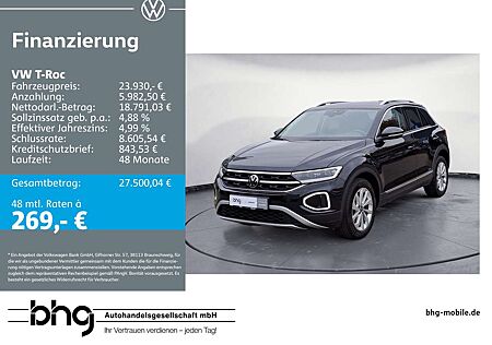 VW T-Roc Volkswagen 1.0 TSI Style
