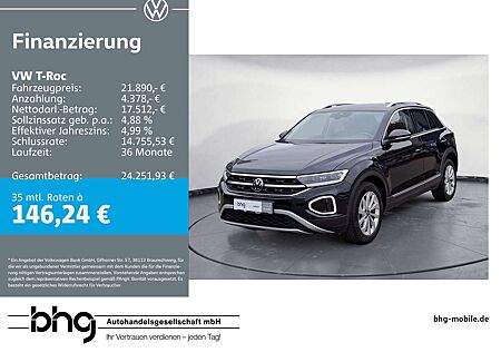 VW T-Roc Volkswagen 1.0 TSI Style