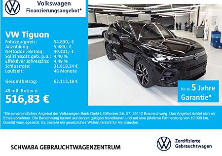 VW Tiguan Volkswagen R-Line 2.0 TSI 4M *StdHz*PANO*AHK*8-fach*