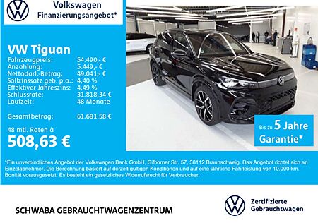 VW Tiguan Volkswagen R-Line 2.0 TSI 4M *StdHz*PANO*AHK*8-fach*